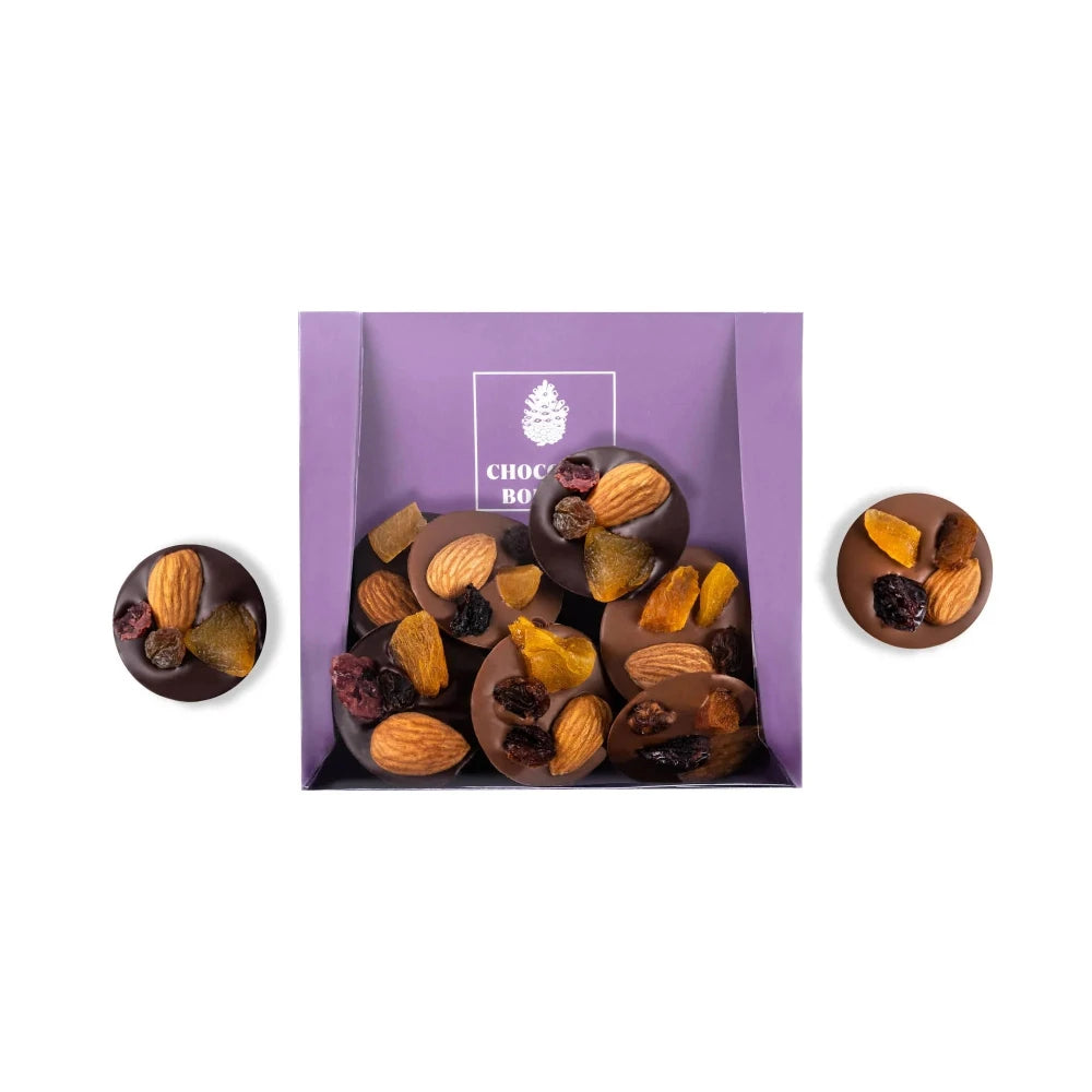 BB - Mendiants assortis - Chocolat Boréal - Chocolat - - La Guilde Culinaire