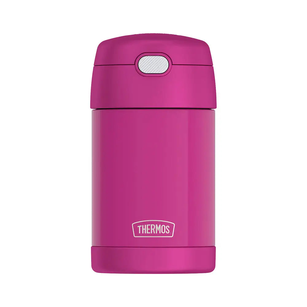 Contenant alimentaire Funtainer avec cuillère 470 ml (16 oz) Violet Rouge - Thermos - Contenant pour aliment - F31104PK6 - La Guilde Culinaire