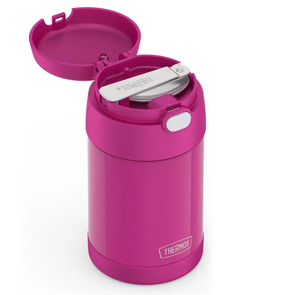 Contenant alimentaire Funtainer avec cuillère 470 ml (16 oz) - Thermos - Contenant pour aliment - - La Guilde Culinaire