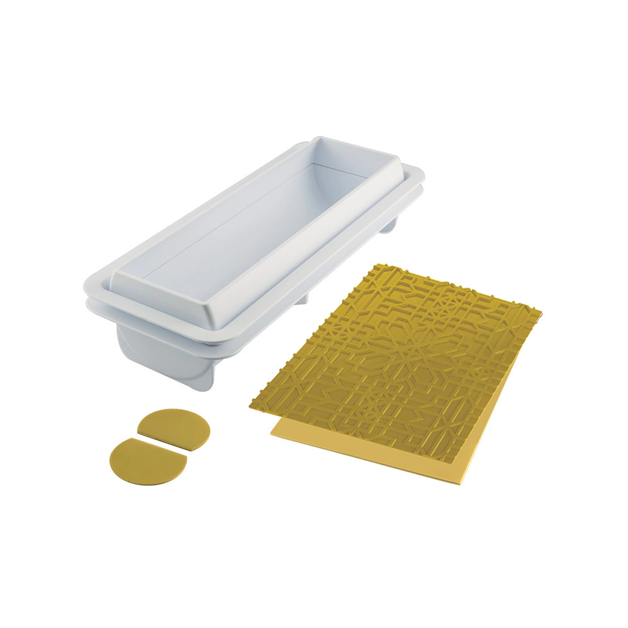 Moule Bûche 3D Maya - SilikoMart - Moule à bûche - - La Guilde Culinaire