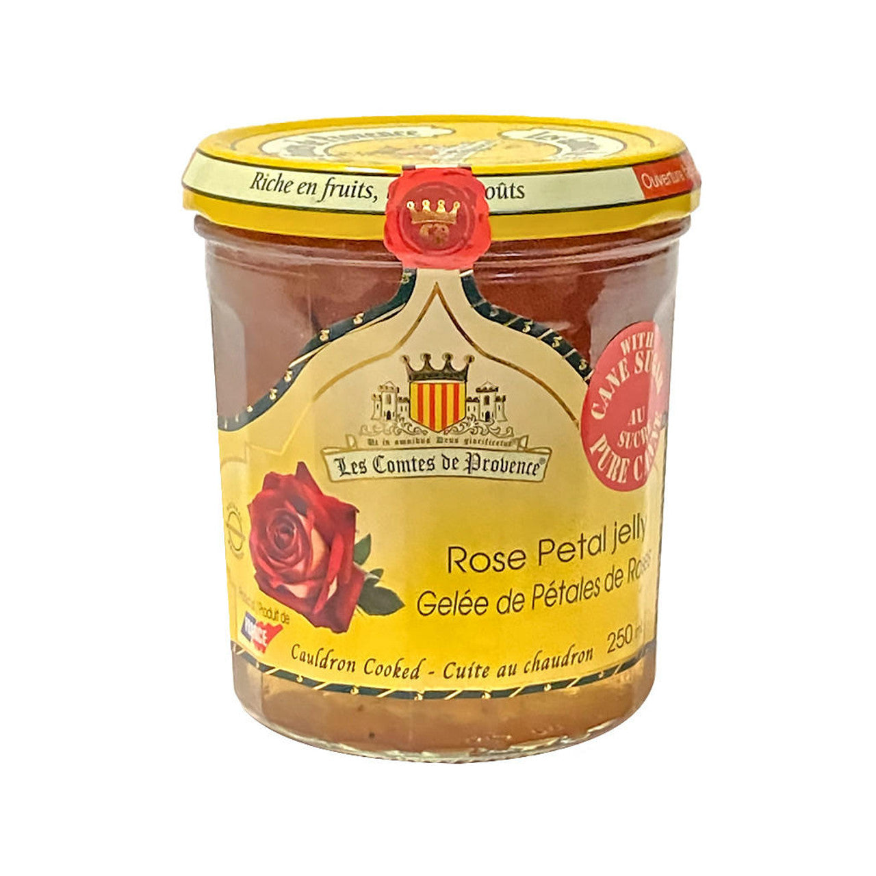 Gelée de pétales de roses 320 ml / 10,82 oz - Comtes de Provence - Comtes de Provence - Confiture - - La Guilde Culinaire