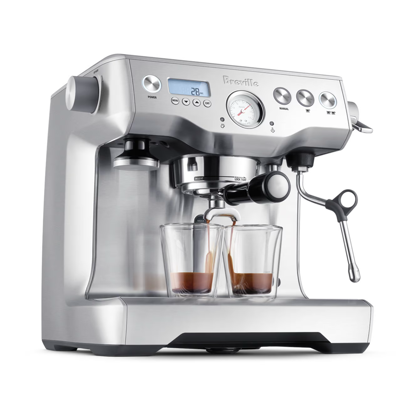 Machine à Café The Dynamic Duo - Breville - Machine à espresso - - La Guilde Culinaire