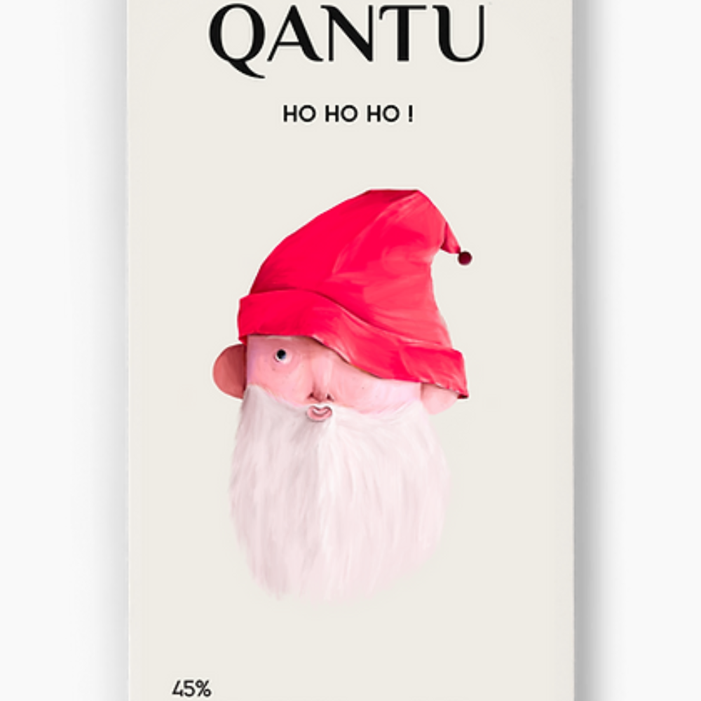 HOHOHO Chocolat au lait 45% - QANTU - QANTU - Tablette de chocolat - - La Guilde Culinaire