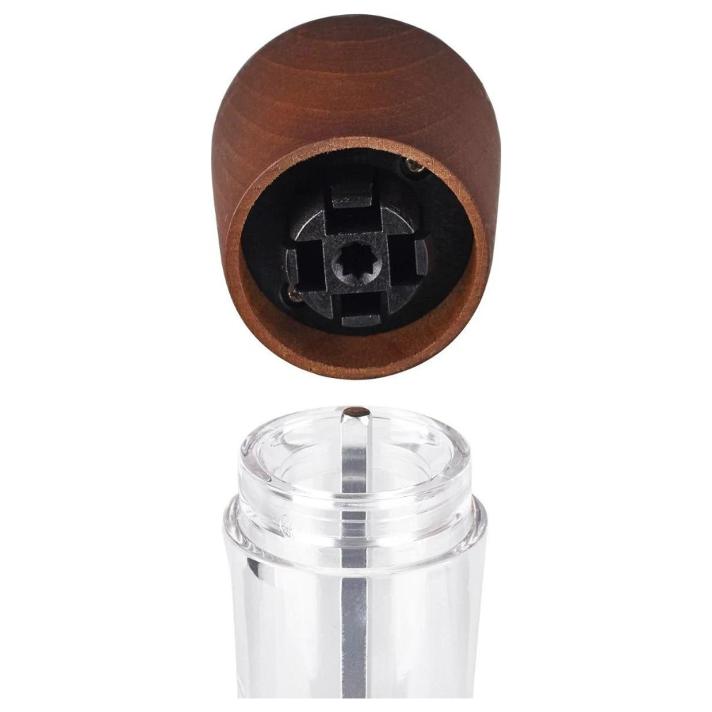 Moulin à sel en acrylique et bois de forêt Derwent 19 cm - Cole & Mason - Cole & Mason - Moulin à sel - - La Guilde Culinaire