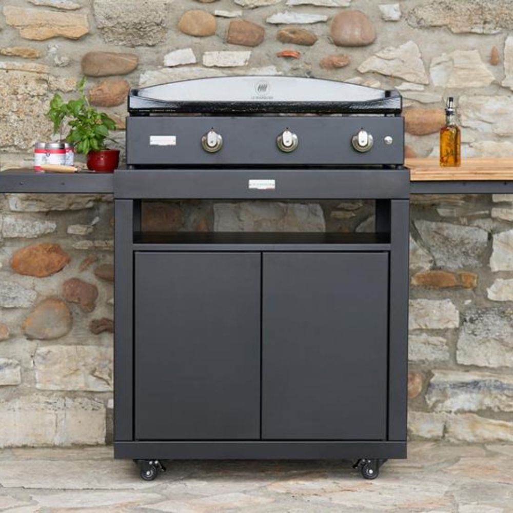 Plancha Pure 375 Noir au Gaz - Le Marquier - Le Marquier - Plancha - - La Guilde Culinaire