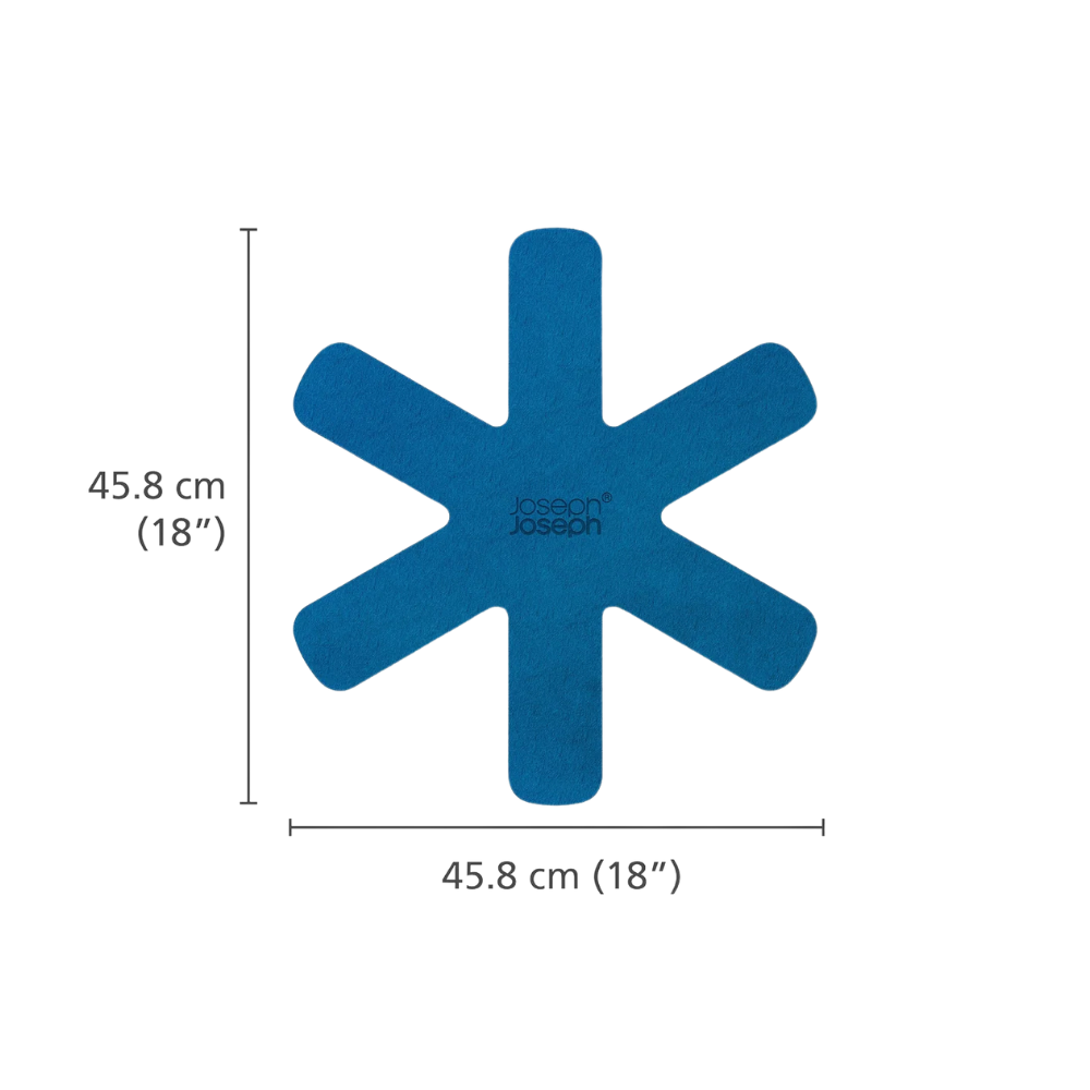 Ensemble bleu Space 3 pièces de protection de casseroles - Joseph Joseph - Range-vaisselle - - La Guilde Culinaire