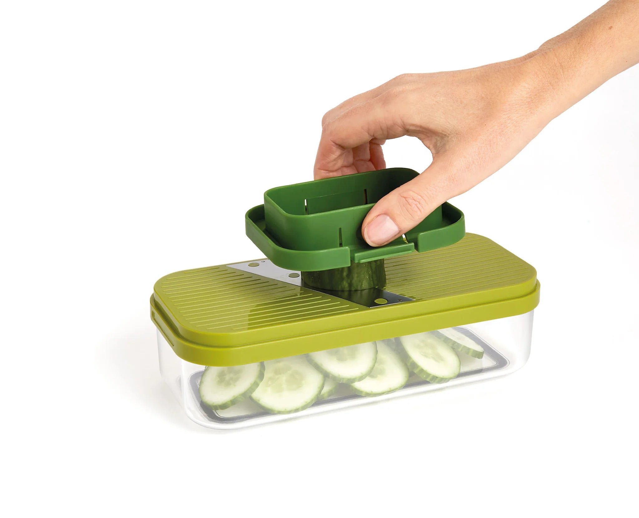 Multi-prep Compact ens. 4-en-1 pour trancher - Joseph Joseph - Râpe et zesteur - - La Guilde Culinaire
