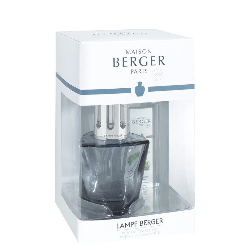 Coffret Lampe Berger Terra Noir + Terre Sauvage - 250ml (8,5 oz) ! - Maison Berger Paris - Coffret Lampe Berger - - La Guilde Culinaire