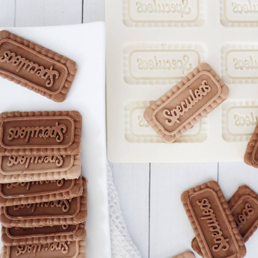 Moule silicone biscuits spéculoos maison - ScrapCooking - - - La Guilde Culinaire