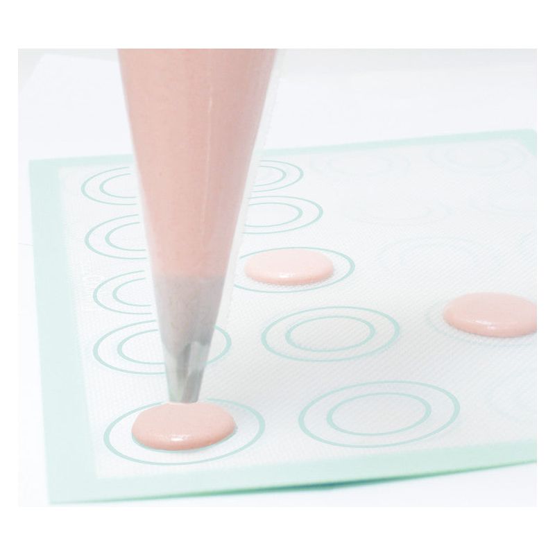 Tapis silicone en fibre de verre choux/éclair/macaron - Scrapcooking - Tapis de pâtisserie - - La Guilde Culinaire