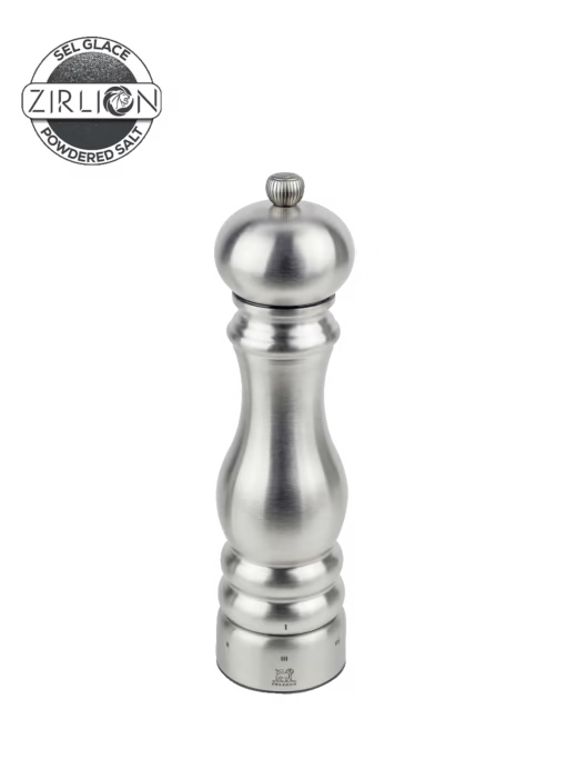 Paris Chef Stainless Steel Manual Salt Mill u'Select 22 cm - Peugeot