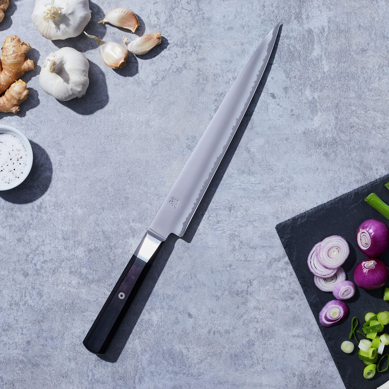 Sujihiki de 9,5 pouces MIYABI 4000FC - Zwilling - Couteau de Chef - - La Guilde Culinaire