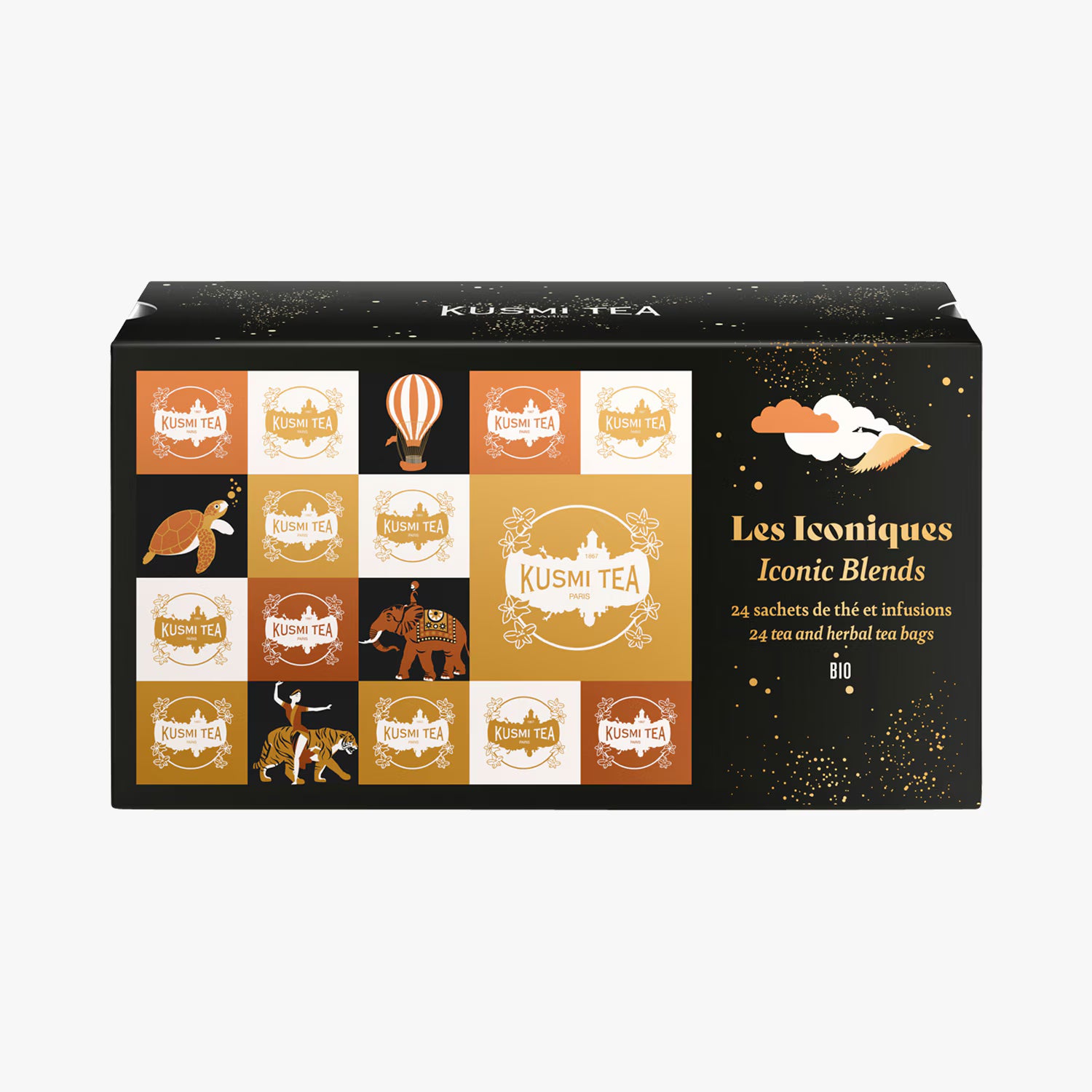 Coffret Les Iconiques Bio - Kusmi Tea - Thé et infusion - - La Guilde Culinaire
