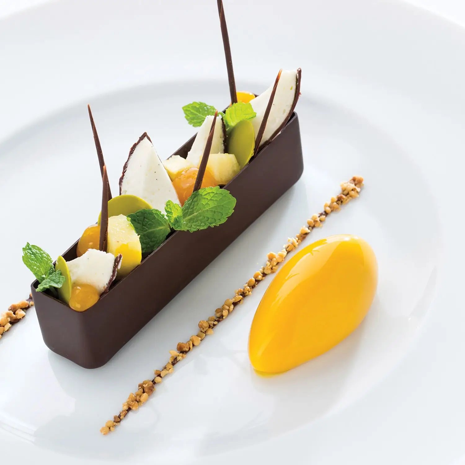 Moule Quenelle 24 3D - Professionel - SilikoMart - Moule à gâteaux - - La Guilde Culinaire