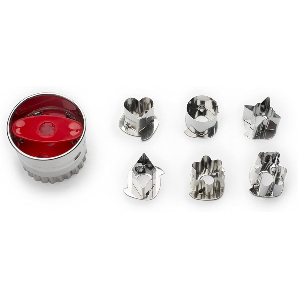 Set d'emporte-pièces Linzer, 6 pcs - Fox Run - Emporte-pièce - - La Guilde Culinaire