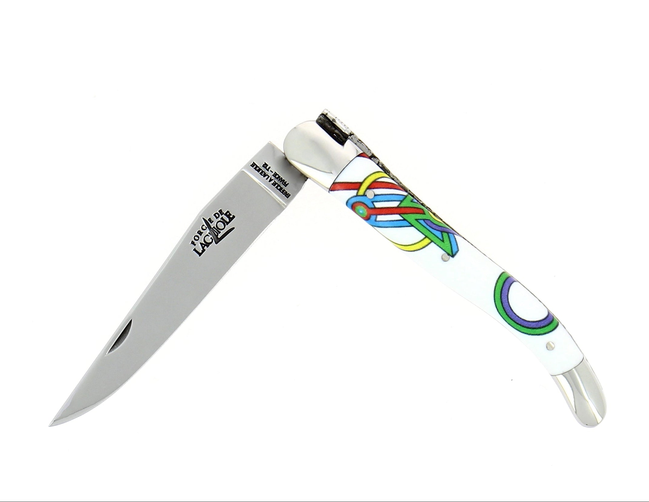 Couteau pliant 11 cm, mitres inox brillant, Seize Happywallmaker – Laguiole Altair - Laguiole - Couteau de poche - 00003685 - 1211 IN SEIZE ALTA - La Guilde Culinaire