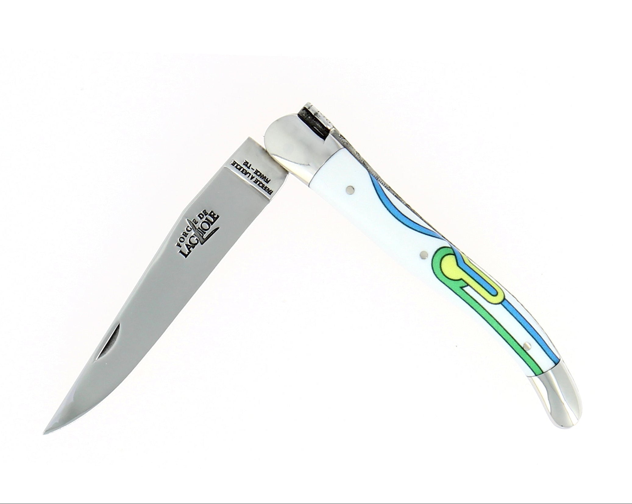 Couteau pliant 11 cm, mitres inox brillant, Seize Happywallmaker – Laguiole Sirius - Laguiole - Couteau de poche - 00003687 - 1211 IN SEIZE SIRI - La Guilde Culinaire