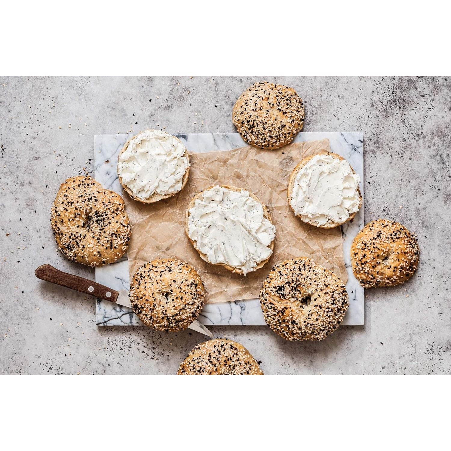 Planche en marbre 16" x 20" - Fox Run - Planche à découper - - La Guilde Culinaire