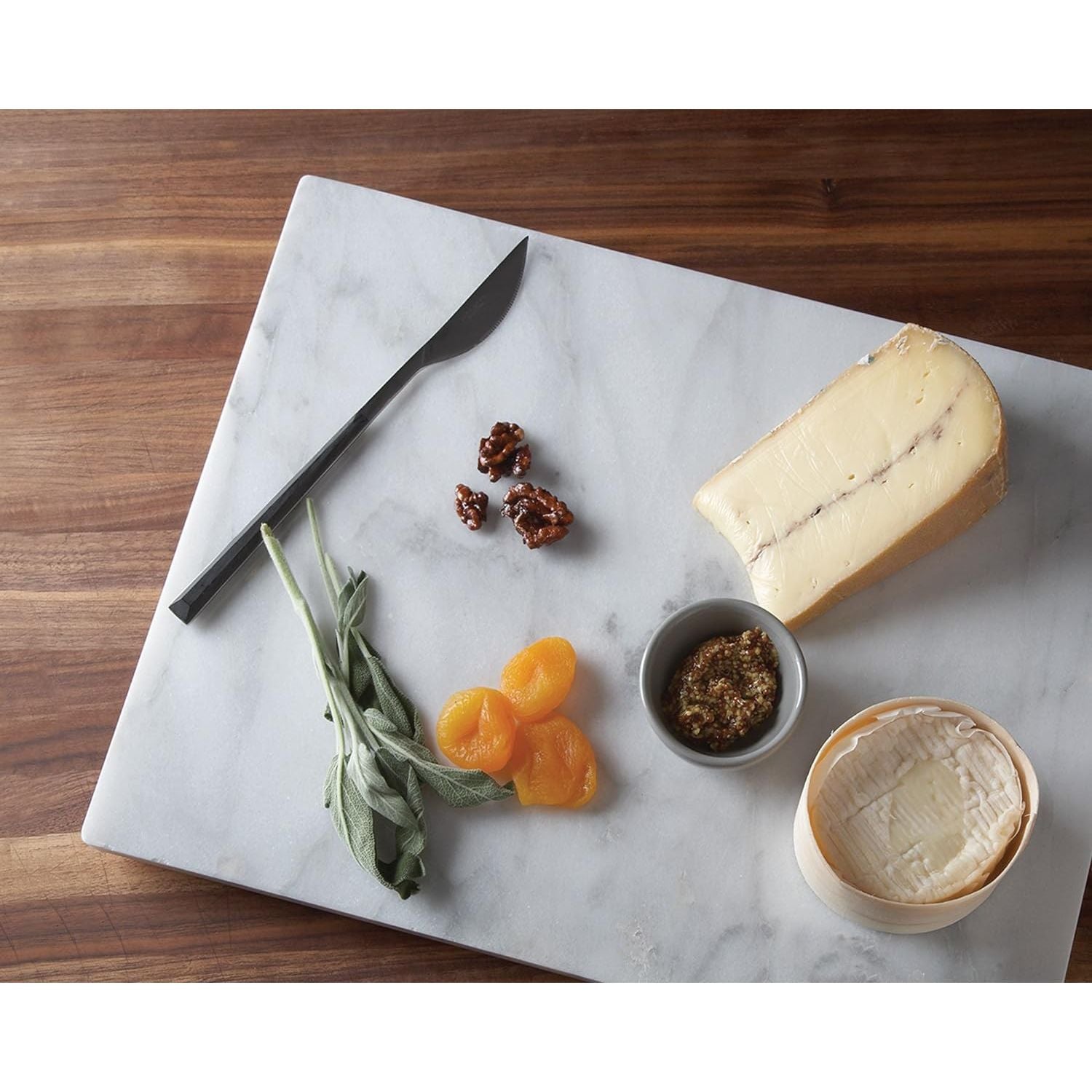 BB - Planche en marbre 16" x 20" - Défaut un angle légèrement abimé - Fox Run - Planche à découper - - La Guilde Culinaire