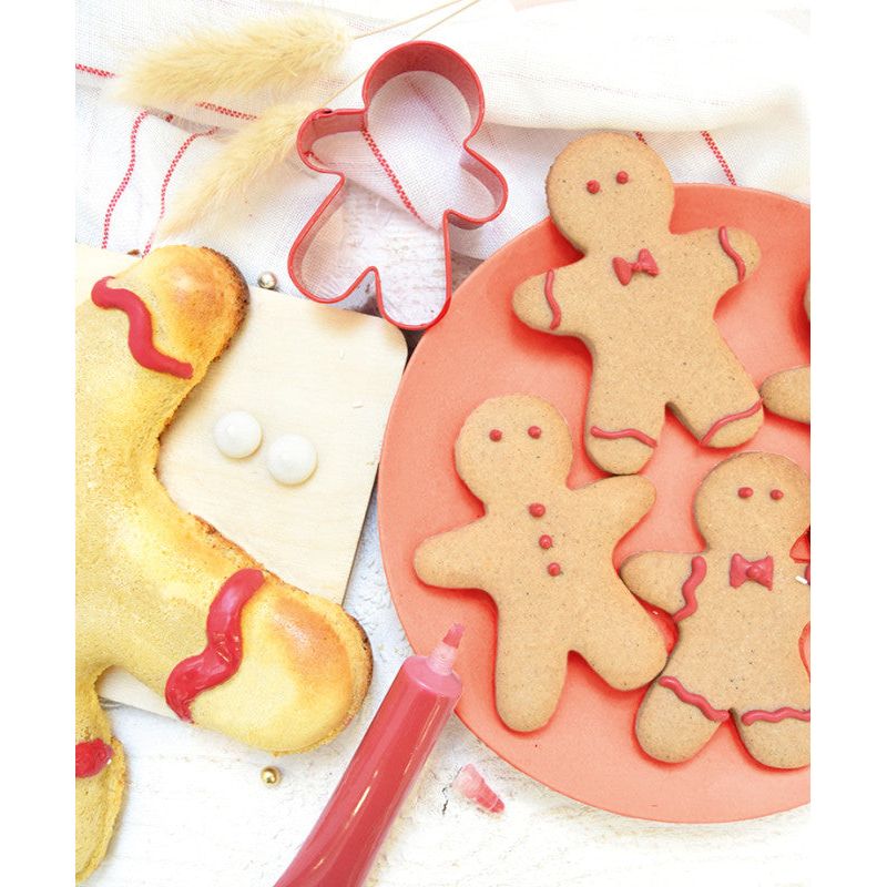 Coffret ustensiles pâtisserie enfant Bonhomme pain d'épices - Scrapcooking - Ensemble d'ustensiles à pâtisserie - - La Guilde Culinaire
