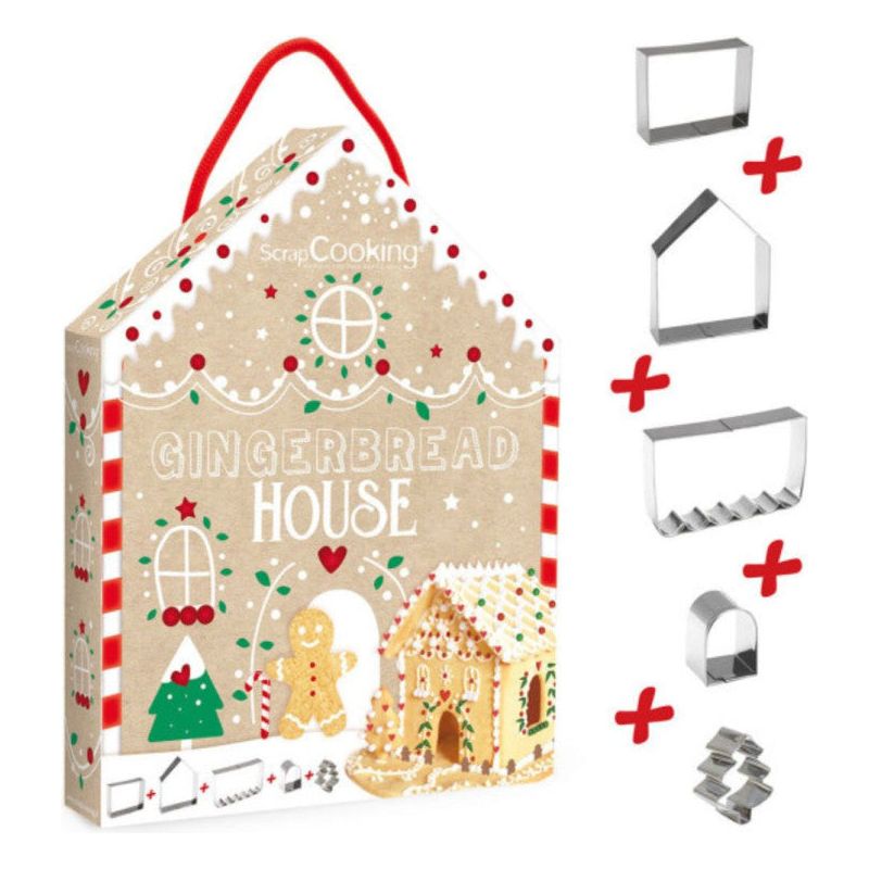 Kit découpoirs maison pain d'épices - Scrapcooking - Découpoir - - La Guilde Culinaire