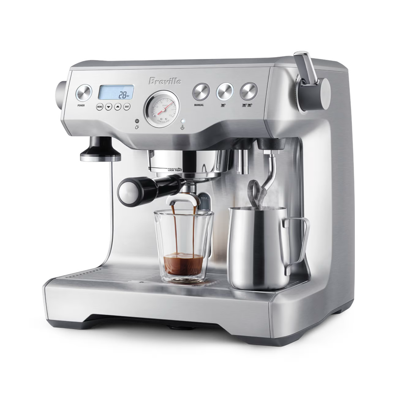 Machine à Café The Dynamic Duo - Breville - Machine à espresso - - La Guilde Culinaire