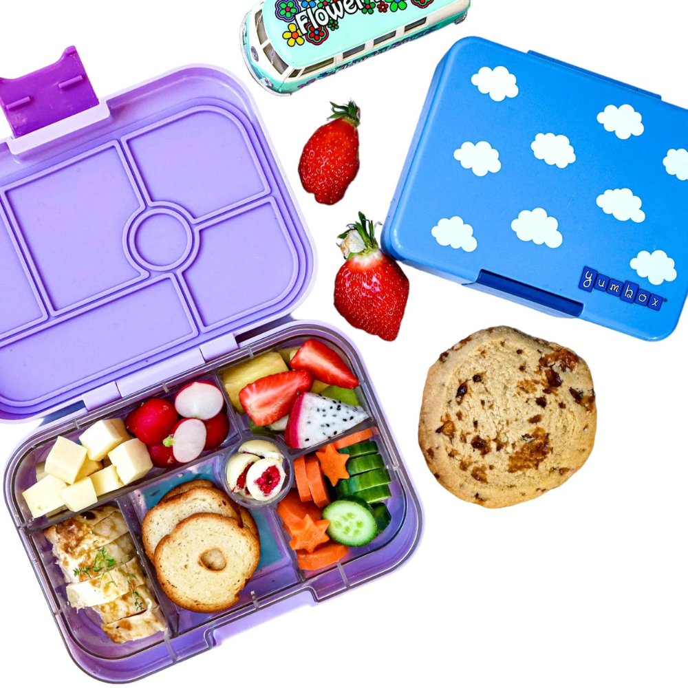 Yumbox Bento – Panino – Lulu Purple - Paris Je t'aime (6 compartiments) - Yumbox - Boîte à repas - - La Guilde Culinaire
