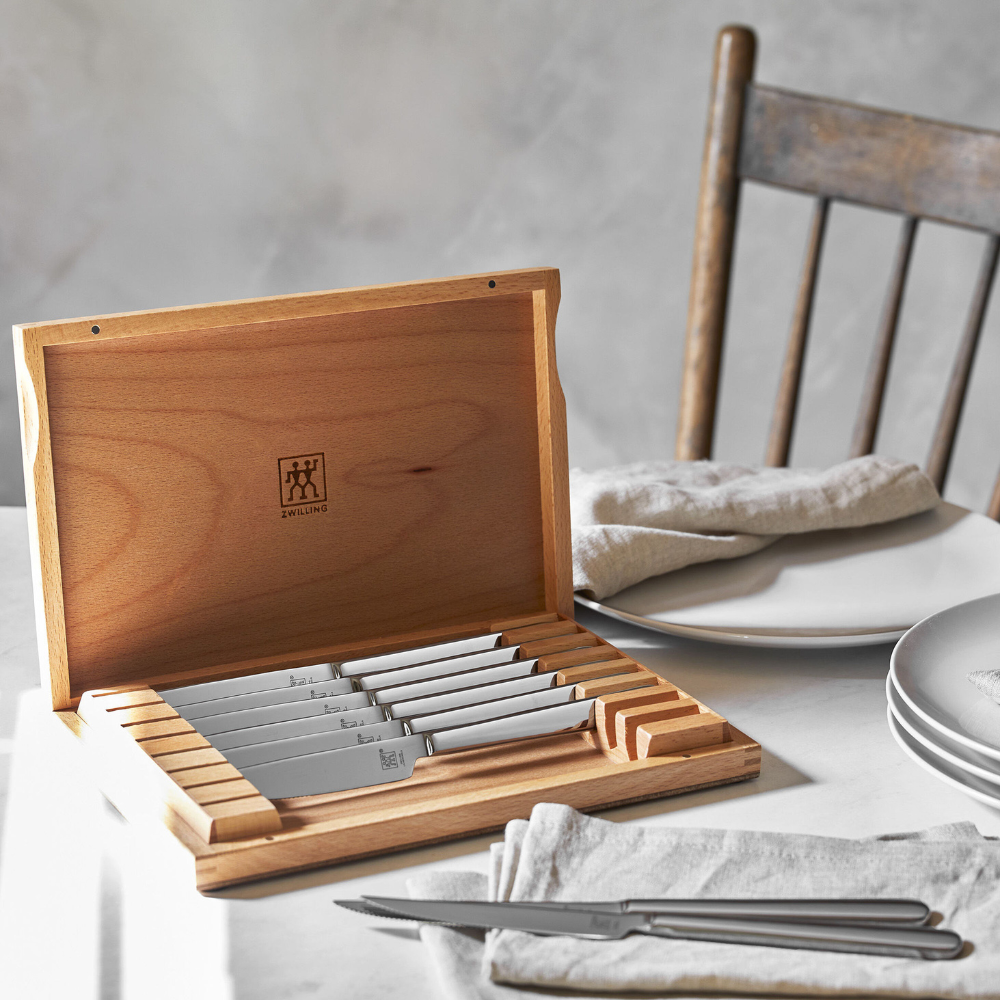Ensemble de 8 couteaux à steak ZWILLING CONTEMPORARY - Zwilling - Ensemble de couteaux - - La Guilde Culinaire