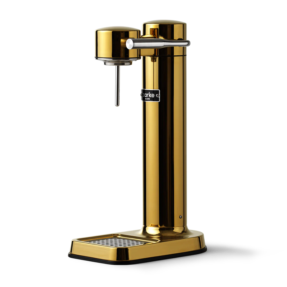 Machine à eau gazeuse Carbonator 3 Or - Aarke - Machine à soda et eau gazeuse - AAC3-BRSS-OS - La Guilde Culinaire