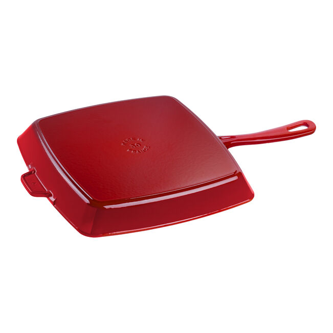 Grill carré américain 30cm 12" ! - Staub - Gril - - La Guilde Culinaire