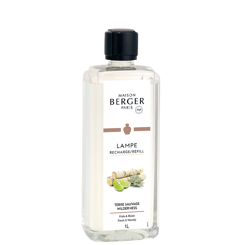 Recharge Lampe Berger Terre sauvage - 1 L (33.8oz) - Maison Berger Paris - Recharge Lampe Berger - - La Guilde Culinaire