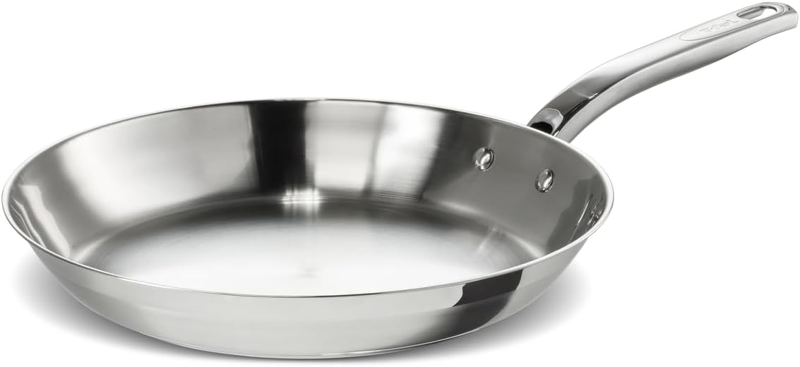 Poêle T-fal en Acier Inoxydable 30 cm / 11.8 po - T-fal - Poêle - G7070774/2100111308 - La Guilde Culinaire