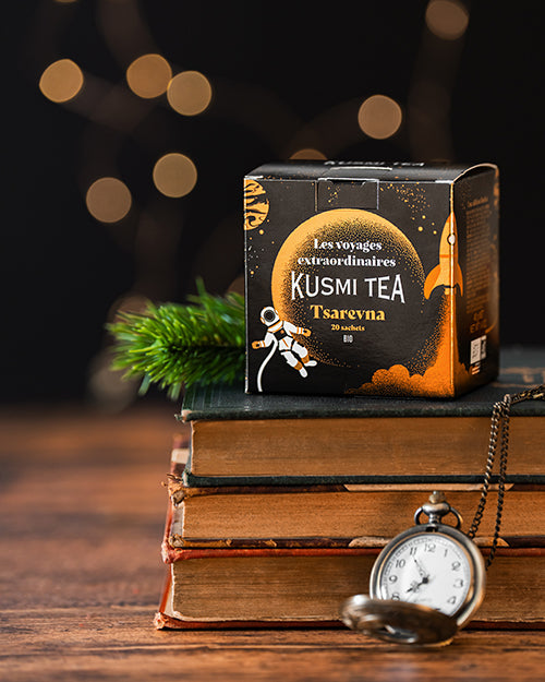 Tsarevna Bio -Thé noir, épices de Noël - Édition Limité - Kusmi Tea - Thé et infusion - - La Guilde Culinaire