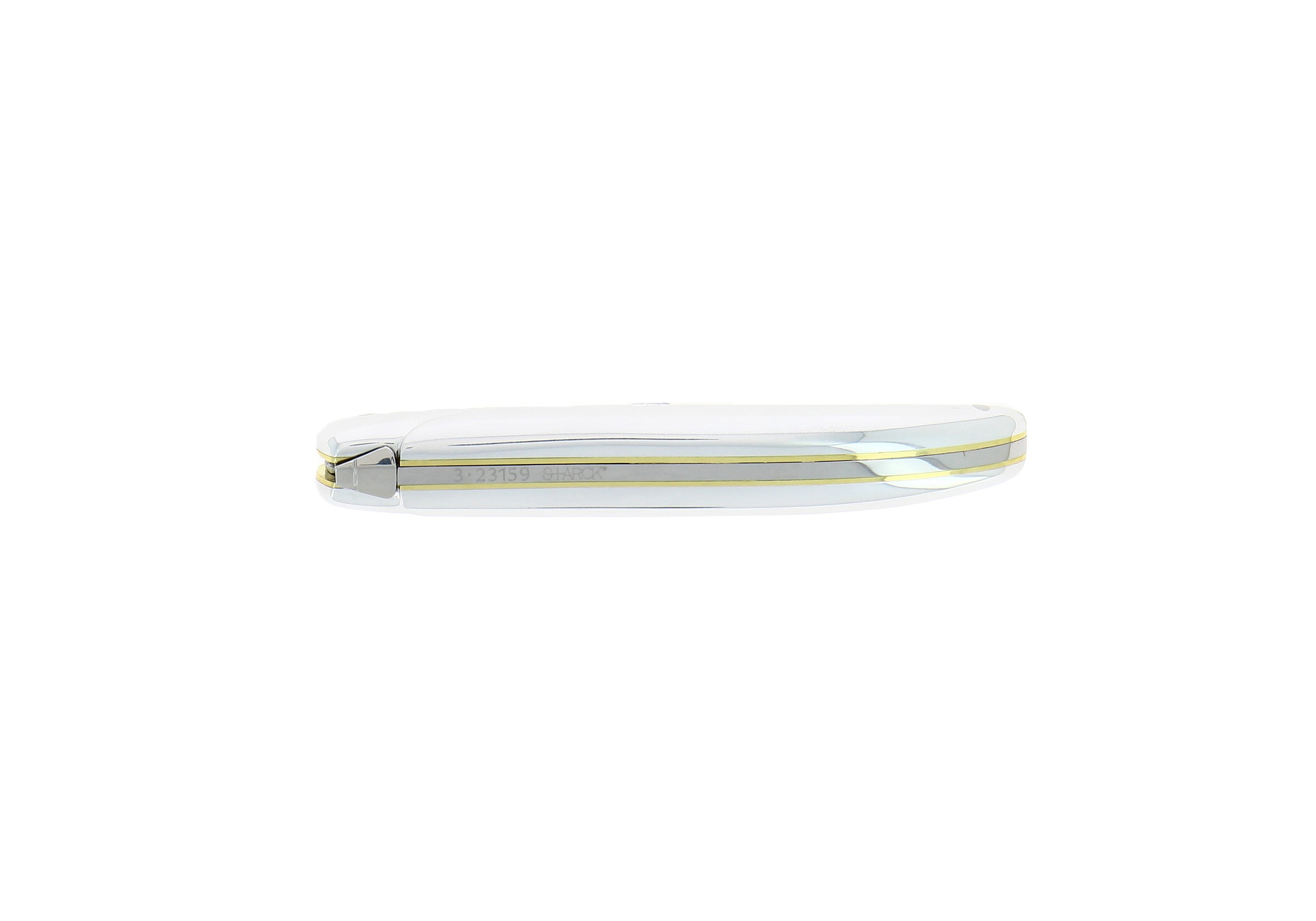 Couteau pliant 11 cm, plein manche, Aluminium, Philippe Starck – Laguiole - Laguiole - Couteau de poche - - La Guilde Culinaire