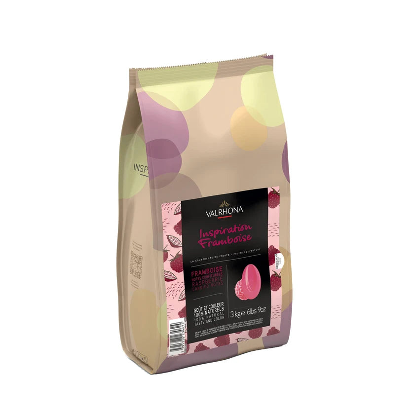 Chocolat Inspiration Framboise, Valrhona 3 kg / 6.61lbs - Valrhona - Chocolat - 883049 - La Guilde Culinaire