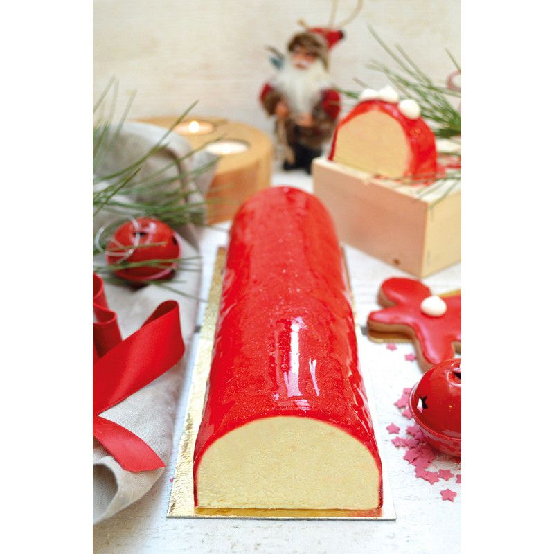 Glaçage miroir prêt à l'emploi rouge irisé 300g - Scrapcooking - Glaçage - - La Guilde Culinaire