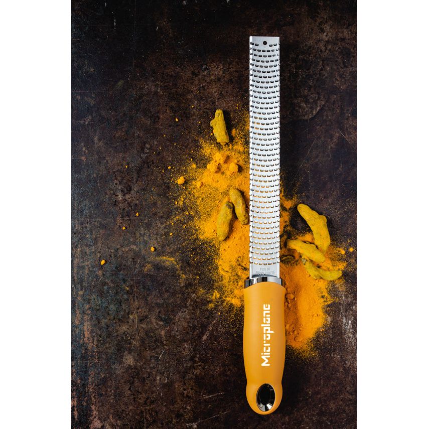 Zesteur-Râpe - Série Premium (Jaune moutarde), Microplane - Microplane - Râpe et zesteur - - La Guilde Culinaire