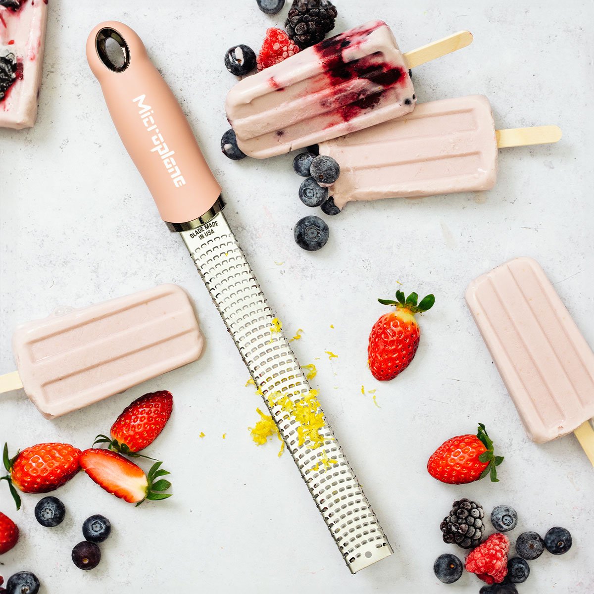 Zesteur-Râpe - Série Premium Classic (Bouton de Rose), Microplane - Microplane - Râpe et zesteur - - La Guilde Culinaire