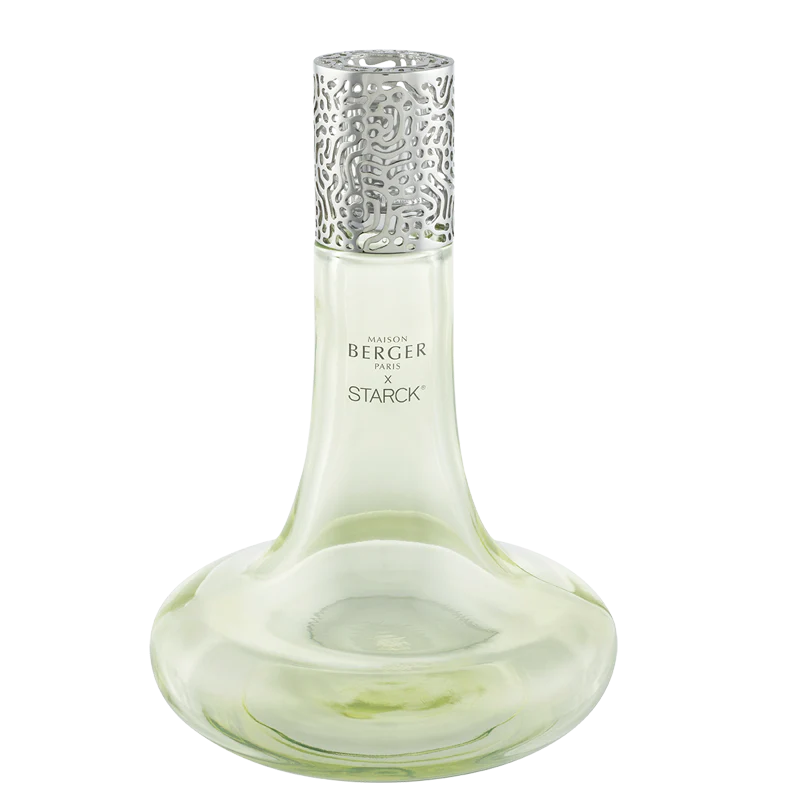 Coffret lampe Starck verte + 500 ml (16,9 oz) bouteille de recharge * - Maison Berger Paris - Coffret Lampe Berger - - La Guilde Culinaire