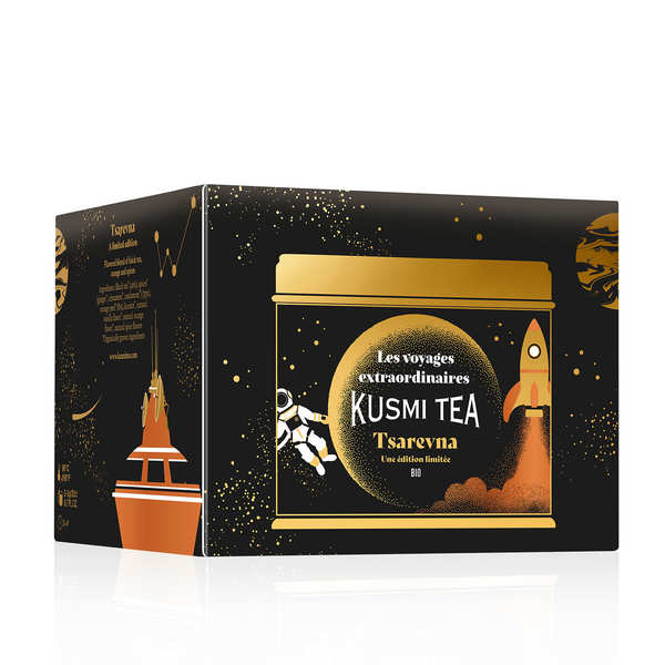Tsarevna Bio -Thé noir, épices de Noël - Édition Limité - Kusmi Tea - Thé et infusion - - La Guilde Culinaire