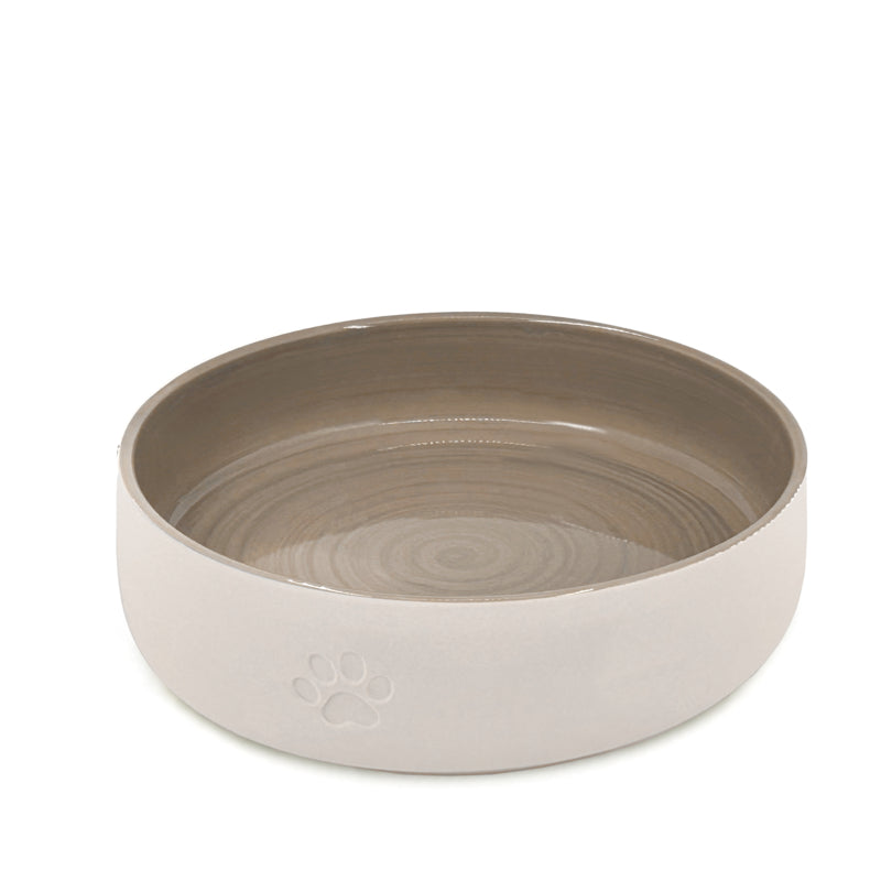 PAWS - Large bol pour animaux de compagnie Taupe - Bia - Bol pour animaux - 486003 TP - La Guilde Culinaire
