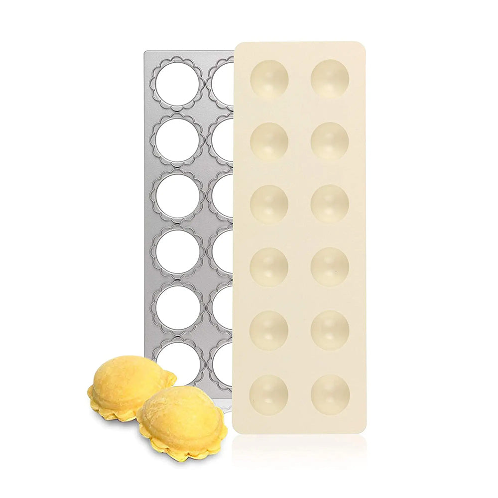 Moule à raviolis en forme de fleur aluminium - Fox Run - Moule à raviolis - - La Guilde Culinaire