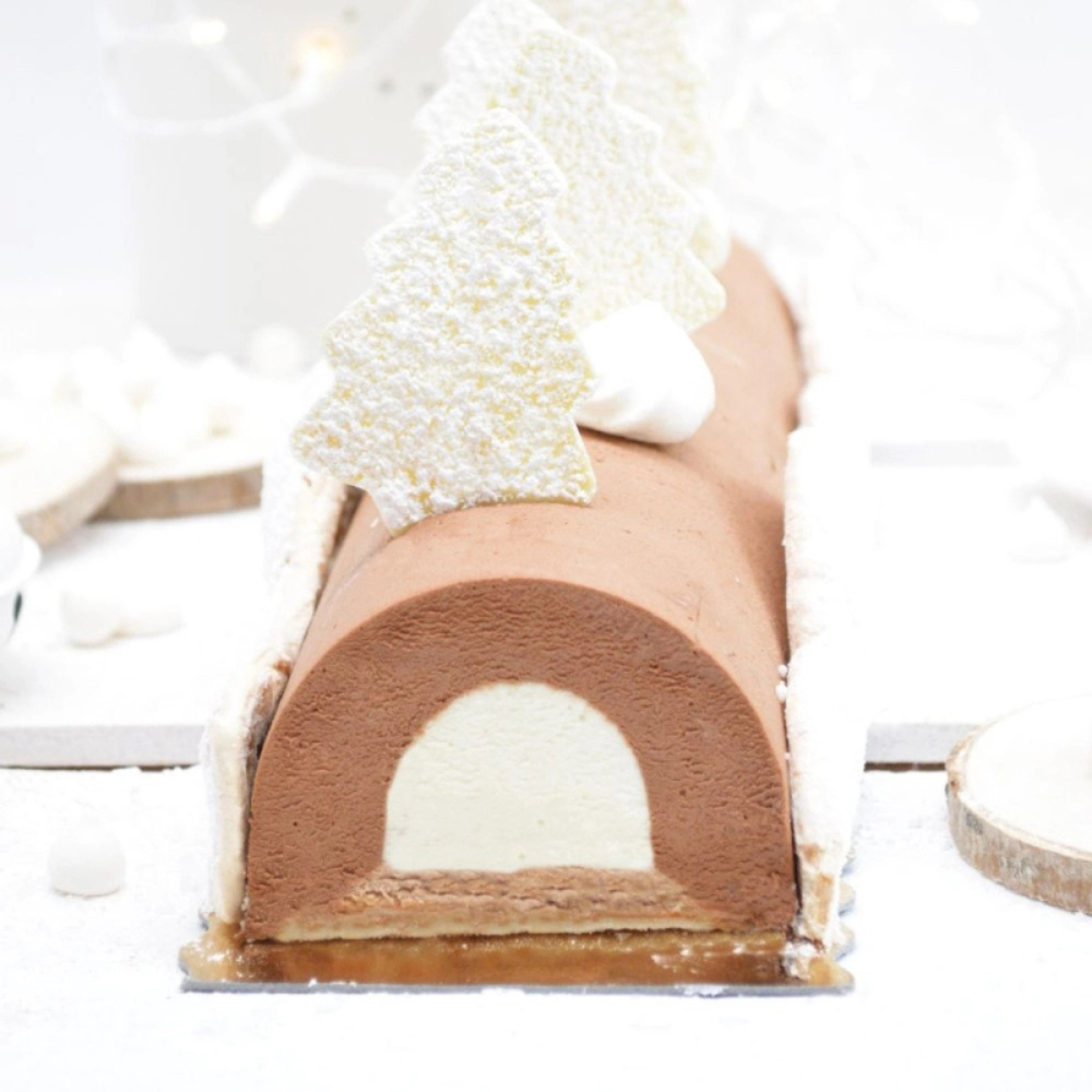 2 moules à insert pour bûche - Scrapcooking - Moule à bûche - - La Guilde Culinaire