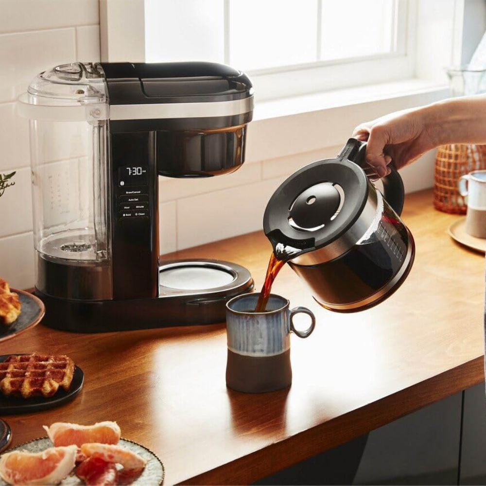 Cafetière avec douchette en spirale de 12 tasses - Kitchenaid - Cafetière à filtre - - La Guilde Culinaire