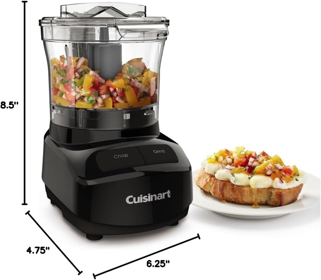 Hachoir-broyeur 3 tasses (0,7 L) - Noir - Cuisinart - Broyeur et hachoir - - La Guilde Culinaire