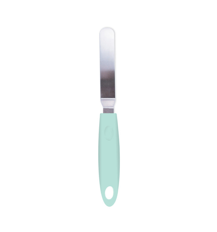 Mini spatule coudée en inox    - Scrapcooking - Outil de modelage - 
