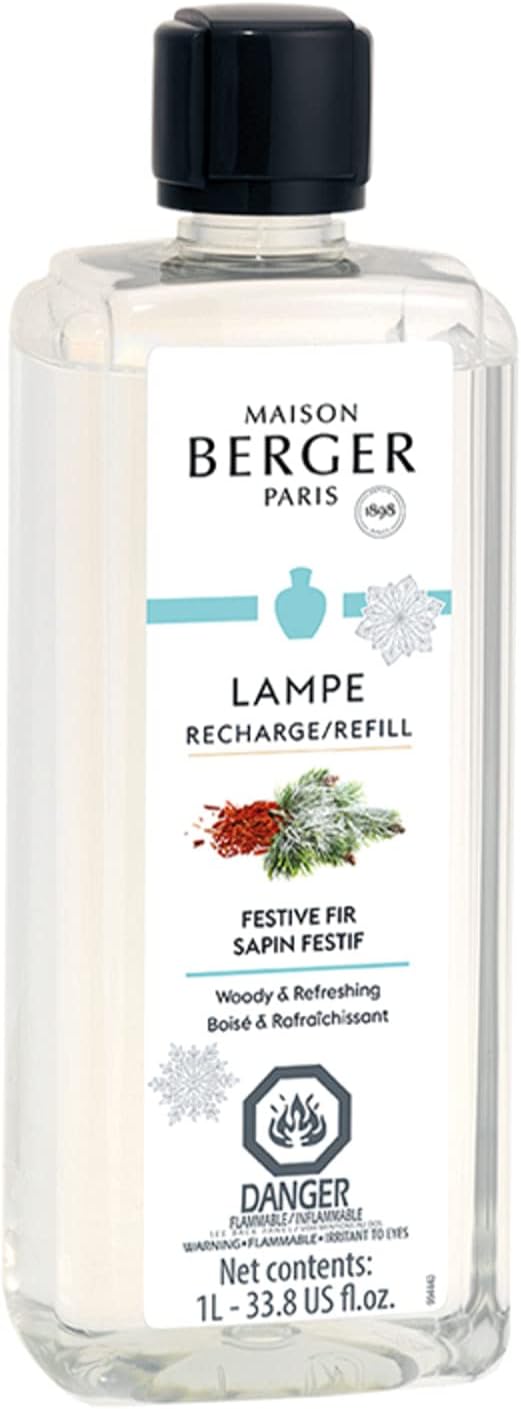 Recharge Lampe Berger Sapin Festif - Maison Berger Paris - Recharge Lampe Berger - - La Guilde Culinaire