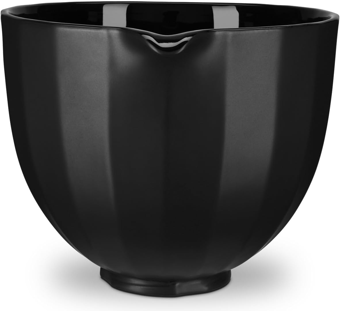 Bol en céramique noire de 4.7 litres, KitchenAid - Kitchenaid - Bol batteur sur socle - - La Guilde Culinaire