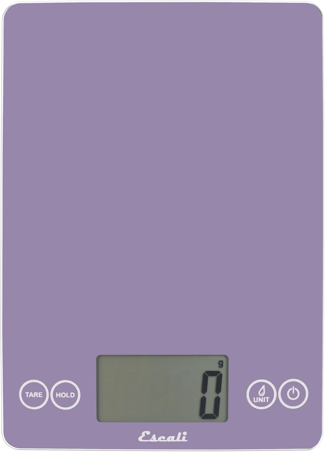 Balance de cuisine numérique en verre, Arti Violette classique - Escali - Balance - 157CV - La Guilde Culinaire