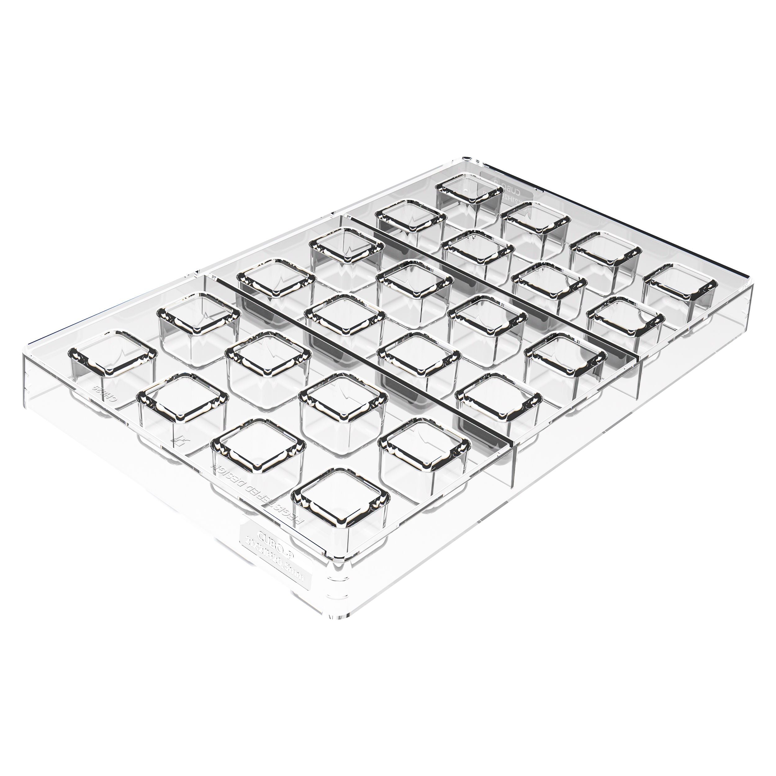 Moule pour chocolat Cubo - SilikoMart - Moule pour chocolat - - La Guilde Culinaire